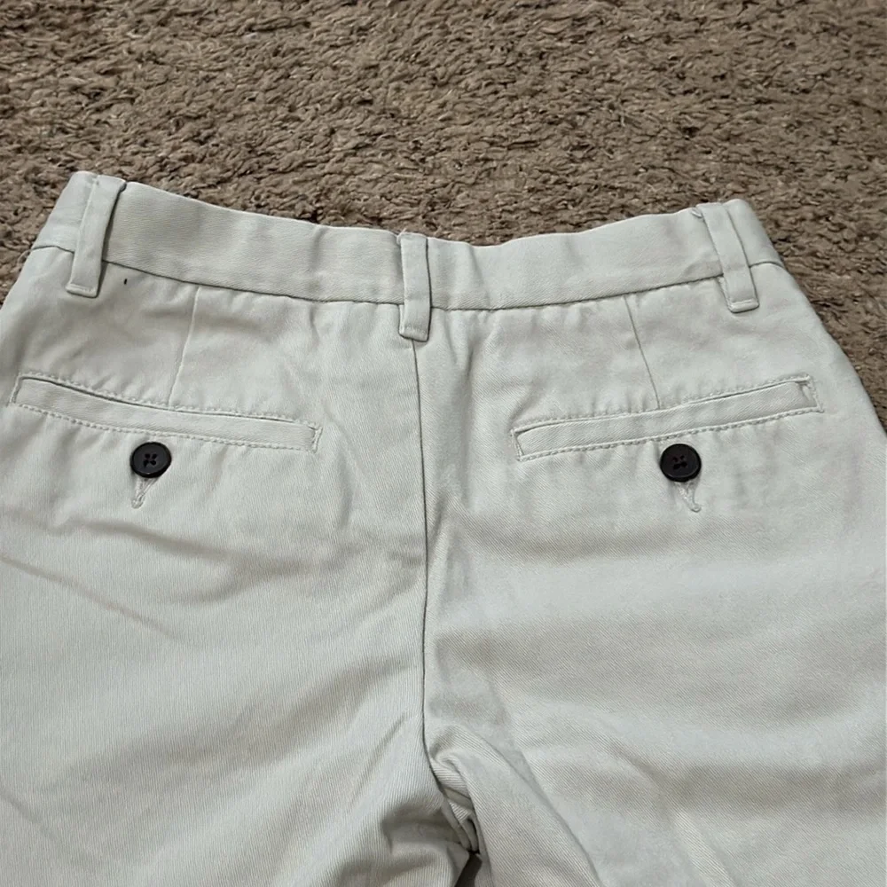 Gap Boys White 100% Cotton Dress Shorts Size 12 Slim